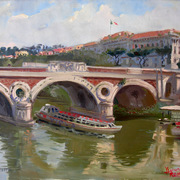 Rome__ponte_matteotti__20x24_card