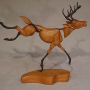 Running_deer_-_facing_right_card