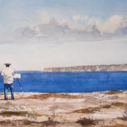 Artist_at_xaghra_l-hamra__malta_card