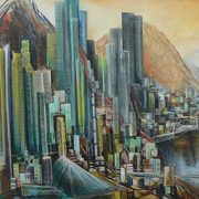 City_in_the_mountains_card
