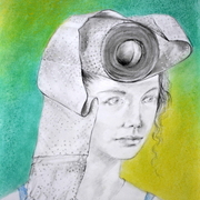 Folk_cotume-head-binding__42x30cm_card