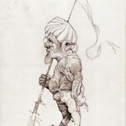 The_dwarf_drawing_card