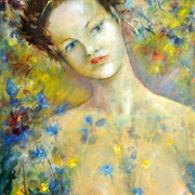 Squeamish_cornflower_61x41cm_card