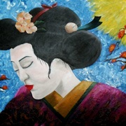 Eternal_geisha__18x24_acrylic_on_canvas__card