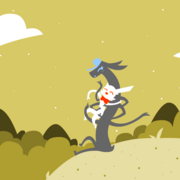 Tickles_on_the_mountain_card