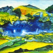 Gelbelandschaft_card