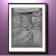Red_capped_woods_framed_card