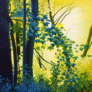 A_symphony_of_leaves_with_blue_sonata_card