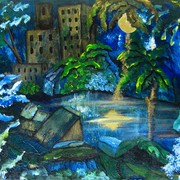 Green_in_the_night_card