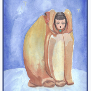 Cornmaidensleepbear_card