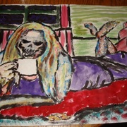 Before_her_morning_coffee_card