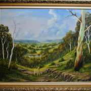 The_lost_sheep_in_the_scrub_card