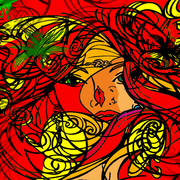 Charming_girl_card