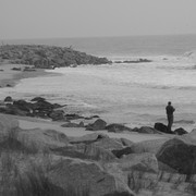 Fisherman_black_and_white_card