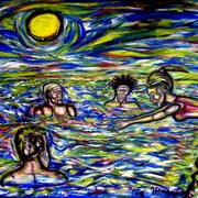 Diving_from_the_rocks_card