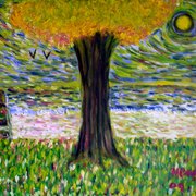 A_tree_near_the_beach_card