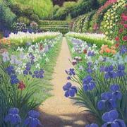 Monets_garden_card