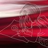 Little_girl_drawing_at_a_sunset_thumb
