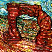 Driving_by_the_delicate_arch_in_utah_card