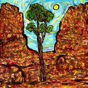 A_tree_out_west_card