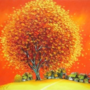 Village_autumn_card