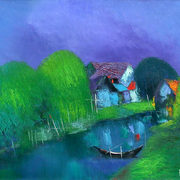 62_evening_at_the_canal_card
