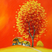 82_orange_tree_in_village_02_card