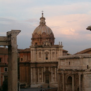 The_roman_forum_at_dusk_card