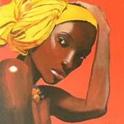 African_lady_card