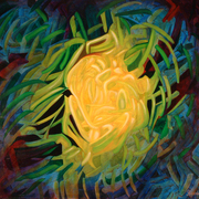 Flowerhead_painting_card
