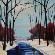 Winter_forest_river_card