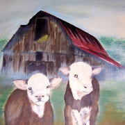 Twins_on_foggy_morning_card