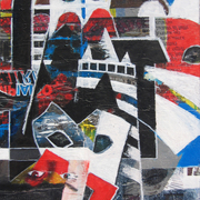Carnevale_collage_e_acrilico_su_tavola_34x34_2012_card