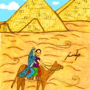 Pyramids_benny_riding_card