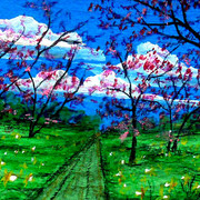 Red_buds_an_dafodills_card