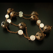 Roze_quartz-copper_filigree_long_necklace_card