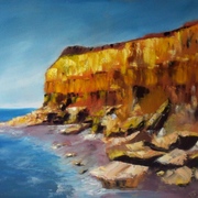 Cliff__30_x_20___oil_card