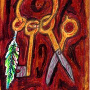 Scissor_key_feather_card
