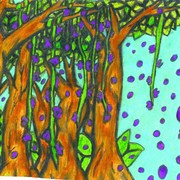 Trees_purple_pettals_card