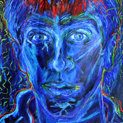Blue_self-portrait_ii_card