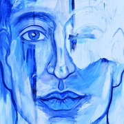Blue_self-portrait_ca_2000_card
