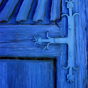 Blue_door_keyhole2_painting_card
