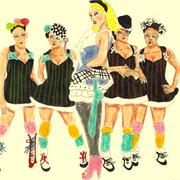 Harajuku_girls_card