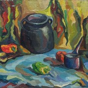 Still_life_with_peppers_22x26_oil_on_canvas_1977_yerevan_card