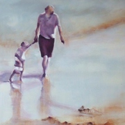 Time_to_reflect__20_x_28__oil_card