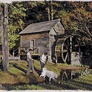 Lapping_at_the_mill_card