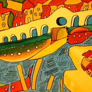 Rhialto__acrylic_2007_20cm_x_50cm_card