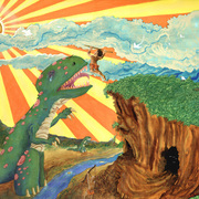 Dino_fight_colour_card