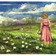 Barefoot_on_daisy_hill_card