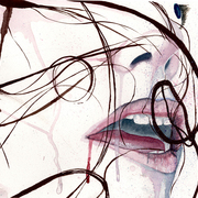 Splatter_woman_card